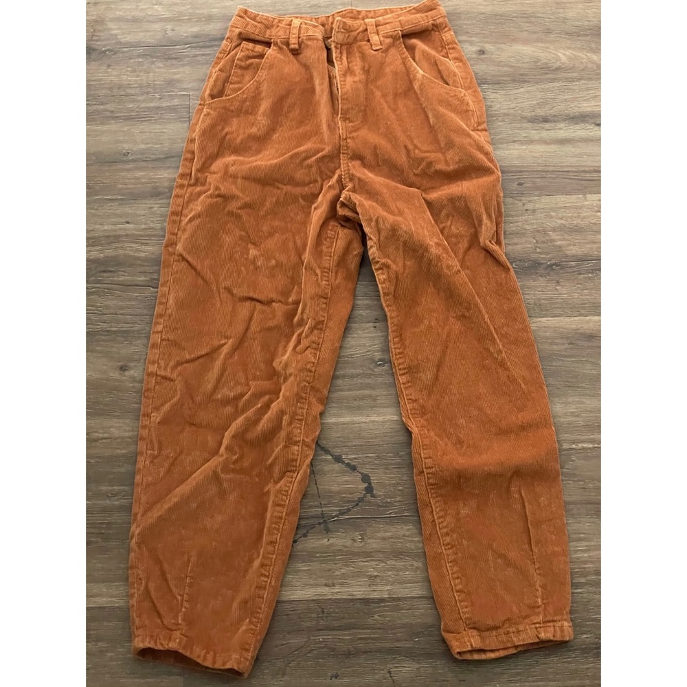 Burnt Orange Corduroy Pants